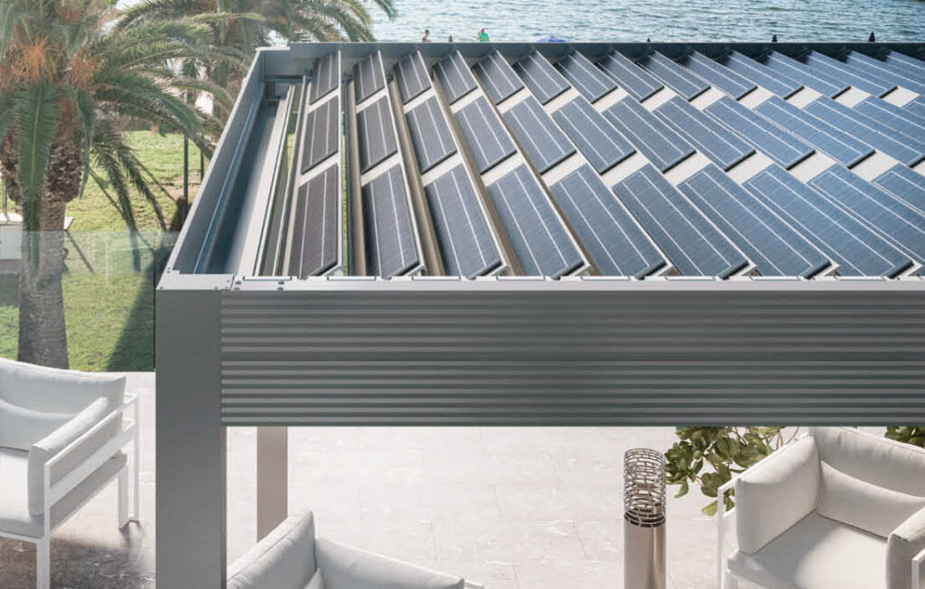 Pérgolas Bioclimáticas Fotovoltaicas