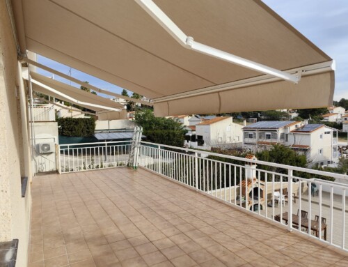 Tendal de Braç articulat instal·lat a El Catllar